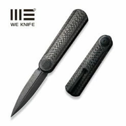 WEKNIFE Eidolon Front Flipper Knife Carbon Fiber Integral Handle (2.87" CPM 20CV Blade) WE19074B-C
