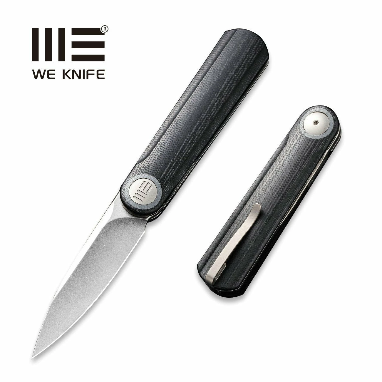 WEKNIFE Eidolon Front Flipper Knife G10 Integral Handle (2.86" CPM 20CV Blade) WE19074A-B 3 WEKNIFE Eidolon Front Flipper Knife G10 Integral Handle (2.86" CPM 20CV Blade) WE19074A-B