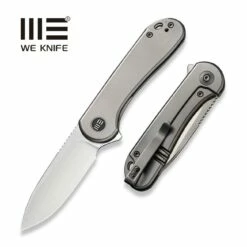 WEKNIFE Elementum Flipper Knife Titanium Handle (2.96" CPM 20CV Blade) WE18062X-1