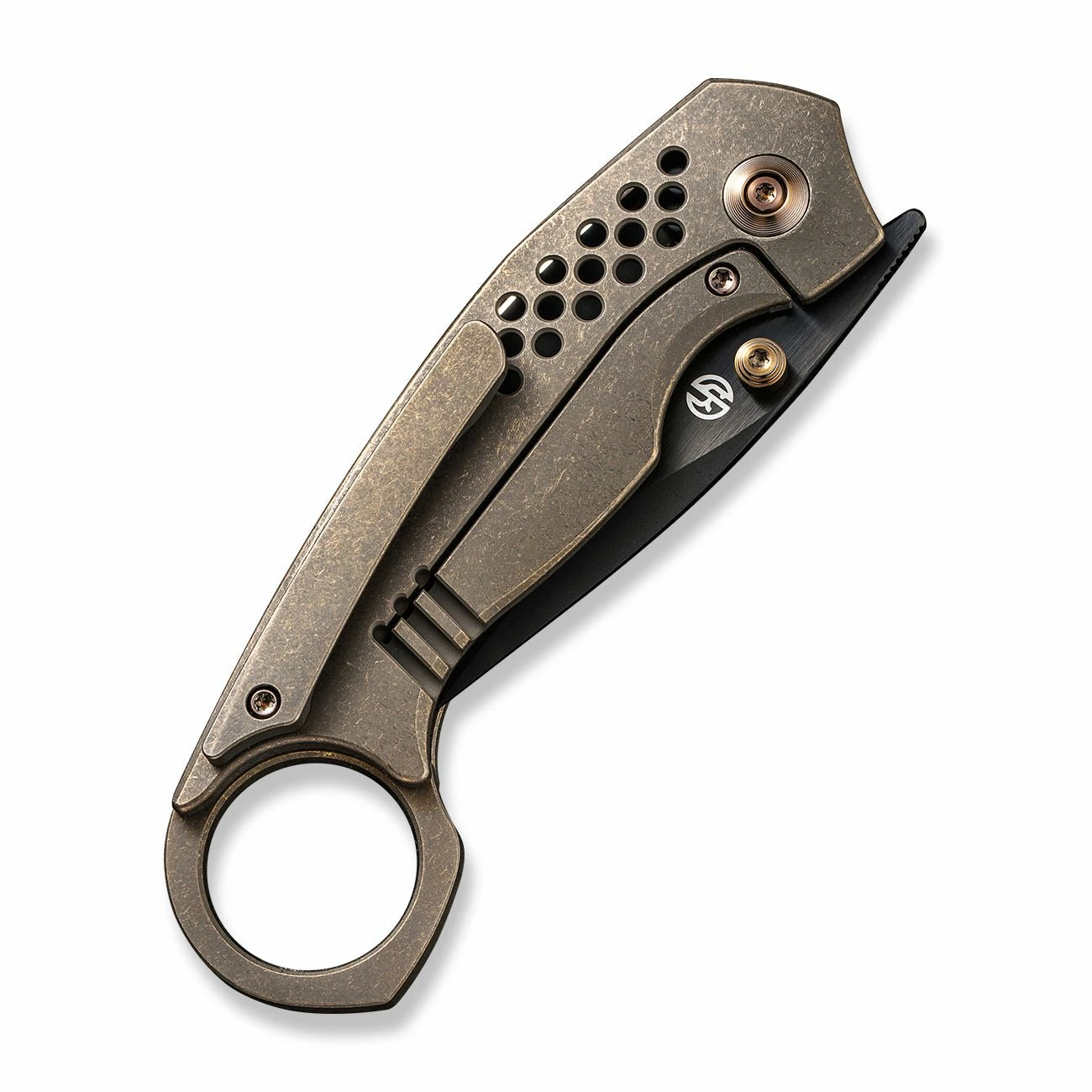 WEKNIFE Envisage Front Flipper Knife Titanium Handle (2.42" CPM 20CV Blade) WE22013-3 9 WEKNIFE Envisage Front Flipper Knife Titanium Handle (2.42" CPM 20CV Blade) WE22013-3 - Image 7