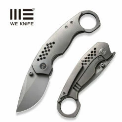 WEKNIFE Envisage Front Flipper Knife Titanium Handle (2.42" CPM 20CV Blade) WE22013-1