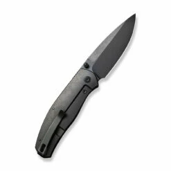 WEKNIFE Esprit Thumb Stud & Front Flipper Knife Carbon Fiber With Titanium Lock Side Handle (3.25" CPM 20CV Blade) WE20025A-C -WE KNIFE Sales weknife esprit thumb stud front flipper knife carbon fiber with titanium lock side handle 325 cpm 20cv blade we20025a c 395275