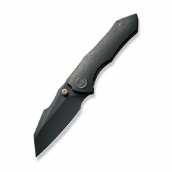 WEKNIFE High-Fin Thumb Stud Knife Titanium Handle (2.98" CPM 20CV Blade) WE22005-1 -WE KNIFE Sales weknife high fin thumb stud knife titanium handle 298 cpm 20cv blade we22005 1 380528