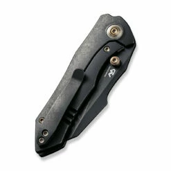 WEKNIFE High-Fin Thumb Stud Knife Titanium Handle (2.98" CPM 20CV Blade) WE22005-1 -WE KNIFE Sales weknife high fin thumb stud knife titanium handle 298 cpm 20cv blade we22005 1 844656