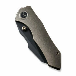 WEKNIFE High-Fin Thumb Stud Knife Titanium Handle (2.98" CPM 20CV Blade) WE22005-2 -WE KNIFE Sales weknife high fin thumb stud knife titanium handle 298 cpm 20cv blade we22005 2 279817