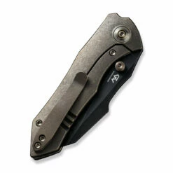 WEKNIFE High-Fin Thumb Stud Knife Titanium Handle (2.98" CPM 20CV Blade) WE22005-2 -WE KNIFE Sales weknife high fin thumb stud knife titanium handle 298 cpm 20cv blade we22005 2 723123
