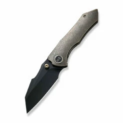 WEKNIFE High-Fin Thumb Stud Knife Titanium Handle (2.98" CPM 20CV Blade) WE22005-2 -WE KNIFE Sales weknife high fin thumb stud knife titanium handle 298 cpm 20cv blade we22005 2 729143