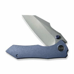WEKNIFE High-Fin Thumb Stud Knife Titanium Handle (2.98" CPM 20CV Blade) WE22005-3 -WE KNIFE Sales weknife high fin thumb stud knife titanium handle 298 cpm 20cv blade we22005 3 233841