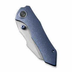 WEKNIFE High-Fin Thumb Stud Knife Titanium Handle (2.98" CPM 20CV Blade) WE22005-3 -WE KNIFE Sales weknife high fin thumb stud knife titanium handle 298 cpm 20cv blade we22005 3 641933