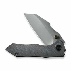 WEKNIFE High-Fin Thumb Stud Knife Titanium Handle (2.98" CPM 20CV Blade) WE22005-4 -WE KNIFE Sales weknife high fin thumb stud knife titanium handle 298 cpm 20cv blade we22005 4 899034