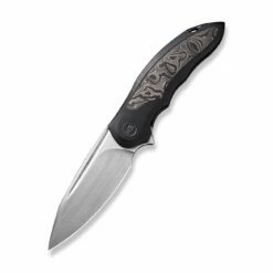 WEKNIFE Makani Flipper Knife Titanium Handle With Carbon Fiber Inlay (3.61" CPM 20CV Blade) WE21048B-1 -WE KNIFE Sales weknife makani flipper knife titanium handle with carbon fiber inlay 361 cpm 20cv blade we21048b 1 224634