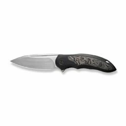 WEKNIFE Makani Flipper Knife Titanium Handle With Carbon Fiber Inlay (3.61" CPM 20CV Blade) WE21048B-1 -WE KNIFE Sales weknife makani flipper knife titanium handle with carbon fiber inlay 361 cpm 20cv blade we21048b 1 464882