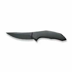 WEKNIFE Merata Flipper Knife Titanium Handle (3.68" CPM 20CV Blade) WE22008A-1 -WE KNIFE Sales weknife merata flipper knife black titanium handle 368 black stonewashed cpm 20cv blade we22008a 1 557539