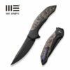 WEKNIFE Merata Flipper Knife Titanium Handle With Carbon Fiber Inlay (3.68" CPM 20CV Blade) WE22008B-1 1 WEKNIFE Merata Flipper Knife Titanium Handle With Carbon Fiber Inlay (3.68" CPM 20CV Blade) WE22008B-1 -WE KNIFE Sales weknife merata flipper knife black titanium handle with copper foil carbon fiber inlay 368 black stonewashed cpm 20cv blade we22008b 1 520293