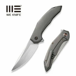 WEKNIFE Merata Flipper Knife Titanium Handle (3.68" CPM 20CV Blade) WE22008A-2
