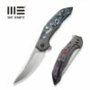 WEKNIFE Merata Flipper Knife Titanium Handle With Carbon Fiber Inlay (3.68" CPM 20CV Blade) WE22008B-2 2 WEKNIFE Merata Flipper Knife Titanium Handle With Carbon Fiber Inlay (3.68" CPM 20CV Blade) WE22008B-2 -WE KNIFE Sales weknife merata flipper knife gray titanium handle with nebula fat carbon fiber inlay 368 hand rubbed satin cpm 20cv blade we22008b 2 732008