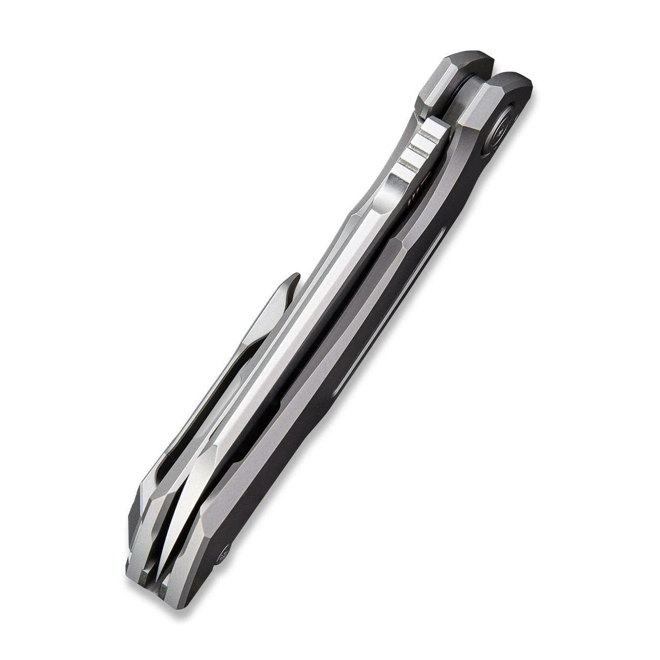 WEKNIFE Mini Buster Flipper Knife Titanium Handle (3.43" CPM 20CV Blade) 2003A 9 WEKNIFE Mini Buster Flipper Knife Titanium Handle (3.43" CPM 20CV Blade) 2003A - Image 7