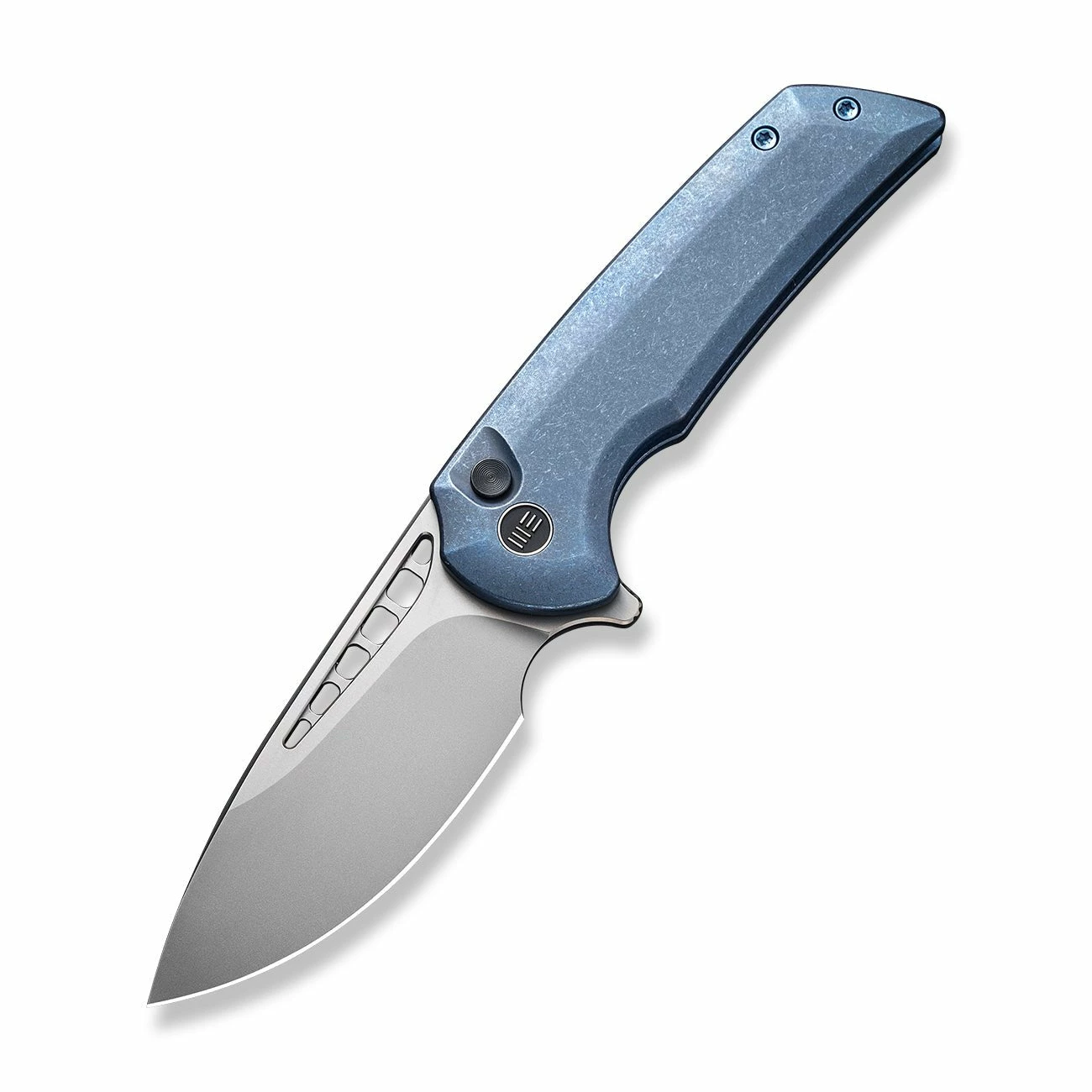 WEKNIFE Mini Malice Flipper & Button Lock Knife Titanium Handle (2.98" CPM 20CV Blade) WE054BL-3 5 WEKNIFE Mini Malice Flipper & Button Lock Knife Titanium Handle (2.98" CPM 20CV Blade) WE054BL-3 - Image 3