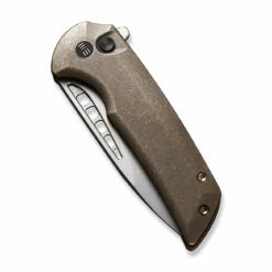 WEKNIFE Mini Malice Flipper & Button Lock Knife Titanium Handle (2.98" CPM 20CV Blade) WE054BL-4 -WE KNIFE Sales weknife mini malice flipper button lock knife titanium handle 298 cpm 20cv blade we054bl 4 606555