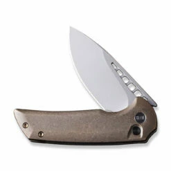 WEKNIFE Mini Malice Flipper & Button Lock Knife Titanium Handle (2.98" CPM 20CV Blade) WE054BL-4 -WE KNIFE Sales weknife mini malice flipper button lock knife titanium handle 298 cpm 20cv blade we054bl 4 651649