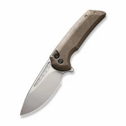 WEKNIFE Mini Malice Flipper & Button Lock Knife Titanium Handle (2.98" CPM 20CV Blade) WE054BL-4 -WE KNIFE Sales weknife mini malice flipper button lock knife titanium handle 298 cpm 20cv blade we054bl 4 855122