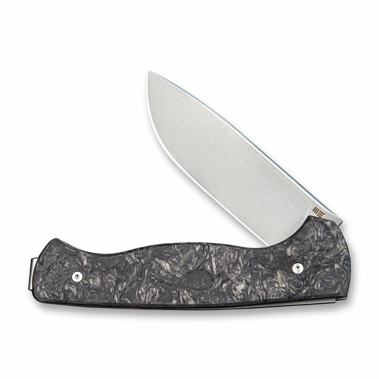 WEKNIFE MRF(Markus Reichart Folder) Slip Joint Knife Carbon Fiber Handle (3.44" CPM S35VN Blade) 925B 6 WEKNIFE MRF(Markus Reichart Folder) Slip Joint Knife Carbon Fiber Handle (3.44" CPM S35VN Blade) 925B - Image 4