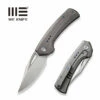 WEKNIFE Nefaris Flipper Knife Titanium Handle (3.48" CPM 20CV Blade) WE22040D-1 -WE KNIFE Sales weknife nefaris button lock knife gray hand rubbed titanium handle 348 hand rubbed satin cpm 20cv blade we22040d 1 480638