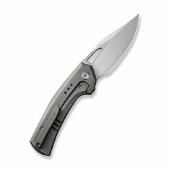 New Release -WE KNIFE Sales weknife nefaris button lock knife gray hand rubbed titanium handle 348 hand rubbed satin cpm 20cv blade we22040d 1 874371