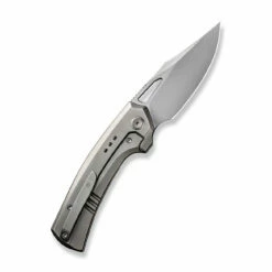 New Release -WE KNIFE Sales weknife nefaris button lock knife polished bead blasted titanium handle 348 polished bead blasted cpm 20cv blade we22040d 2 275888