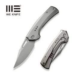 WEKNIFE Nefaris Flipper Knife Titanium Handle (3.48" CPM 20CV Blade) WE22040D-2