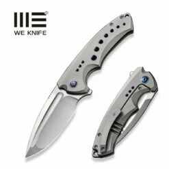 WEKNIFE Nexusia Flipper Knife Titanium Handle (3.48" CPM 20CV Blade) WE22044-2