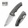 WEKNIFE Nexusia Flipper Knife Titanium Handle (3.48" CPM 20CV Blade) WE22044-3 -WE KNIFE Sales weknife nexusia flipper knife tiger stripe pattern flamed titanium handle 348 hand polished satin cpm 20cv blade we22044 3 143536