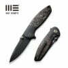 WEKNIFE Nitro Mini Flipper & Thumb Stud Knife Titanium Handle With Carbon Fiber Inlay (3.13" CPM 20CV Blade) WE22015-2 -WE KNIFE Sales weknife nitro mini flipper thumb stud knife titanium handle with carbon fiber inlay 313 cpm 20cv blade we22015 2 468336