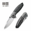 WEKNIFE Nitro Mini Flipper & Thumb Stud Knife Titanium Handle With Micarta Inlay (3.13" CPM 20CV Blade) WE22015-3 -WE KNIFE Sales weknife nitro mini flipper thumb stud knife titanium handle with micarta inlay 313 cpm 20cv blade we22015 3 440205