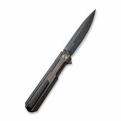 WEKNIFE Peer Flipper Knife Titanium Handle With Copper Overlay (3.46" CPM 20CV Blade) 2015F -WE KNIFE Sales weknife peer flipper knife titanium handle with copper overlay 346 cpm 20cv blade 2015f 290584