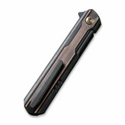 WEKNIFE Peer Flipper Knife Titanium Handle With Copper Overlay (3.46" CPM 20CV Blade) 2015F -WE KNIFE Sales weknife peer flipper knife titanium handle with copper overlay 346 cpm 20cv blade 2015f 685545