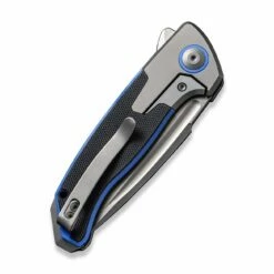 WEKNIFE Press Check Flipper Knife Titanium Handle With G10 Inlay (3.15" CPM 20CV Balde) WE20078B-2 -WE KNIFE Sales weknife press check flipper knife titanium handle with g10 inlay 315 cpm 20cv balde we20078b 2 124717