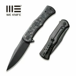 WEKNIFE Primoris Flipper Knife Carbon Fiber With Titanium Handle (3.47" CPM 20CV Blade) WE20047B-1