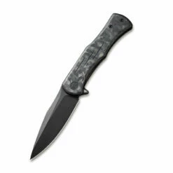 WEKNIFE Primoris Flipper Knife Carbon Fiber With Titanium Handle (3.47" CPM 20CV Blade) WE20047B-1 -WE KNIFE Sales weknife primoris flipper knife carbon fiber with titanium lock side handle 347 cpm 20cv blade we20047b 1 882631
