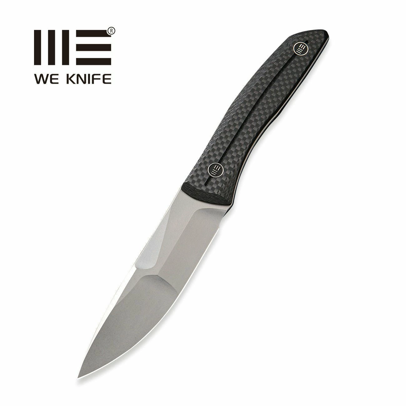 WEKNIFE Reazio Fixed Blade Knife Carbon Fiber Handle (4.15" CPM 20CV Blade) 921A 3 WEKNIFE Reazio Fixed Blade Knife Carbon Fiber Handle (4.15" CPM 20CV Blade) 921A