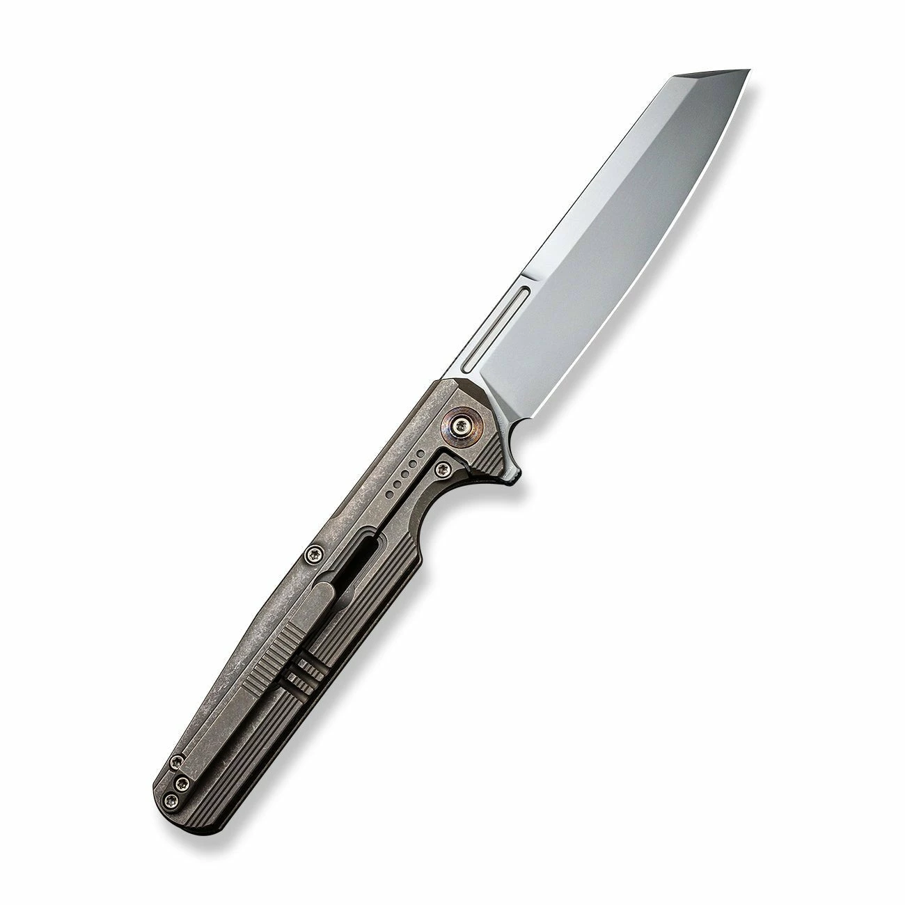 WEKNIFE Reiver Flipper Knife Titanium Handle (3.97" CPM S35VN Blade) WE16020-3 4 WEKNIFE Reiver Flipper Knife Titanium Handle (3.97" CPM S35VN Blade) WE16020-3 - Image 2