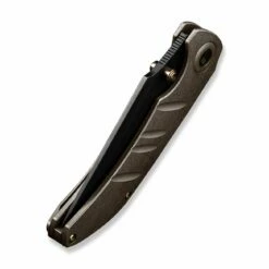WEKNIFE Riff-Raff Thumb Stud Knife Titanium Handle (3.12" CPM 20CV Blade) WE22020B-1 -WE KNIFE Sales weknife riff raff thumb stud knife bronze titanium handle 312 black stonewashed cpm 20cv blade we22020b 1 134341