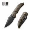 WEKNIFE Riff-Raff Thumb Stud Knife Titanium Handle (3.12" CPM 20CV Blade) WE22020B-1 -WE KNIFE Sales weknife riff raff thumb stud knife bronze titanium handle 312 black stonewashed cpm 20cv blade we22020b 1 624925