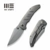 WEKNIFE Riff-Raff Thumb Stud Knife Titanium Handle (3.12" CPM 20CV Blade) WE22020B-3 -WE KNIFE Sales weknife riff raff thumb stud knife gray titanium handle 312 gray stonewashed cpm 20cv blade we22020b 3 736379