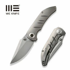 WEKNIFE Riff-Raff Thumb Stud Knife Titanium Handle (3.12" CPM 20CV Blade) WE22020B-4