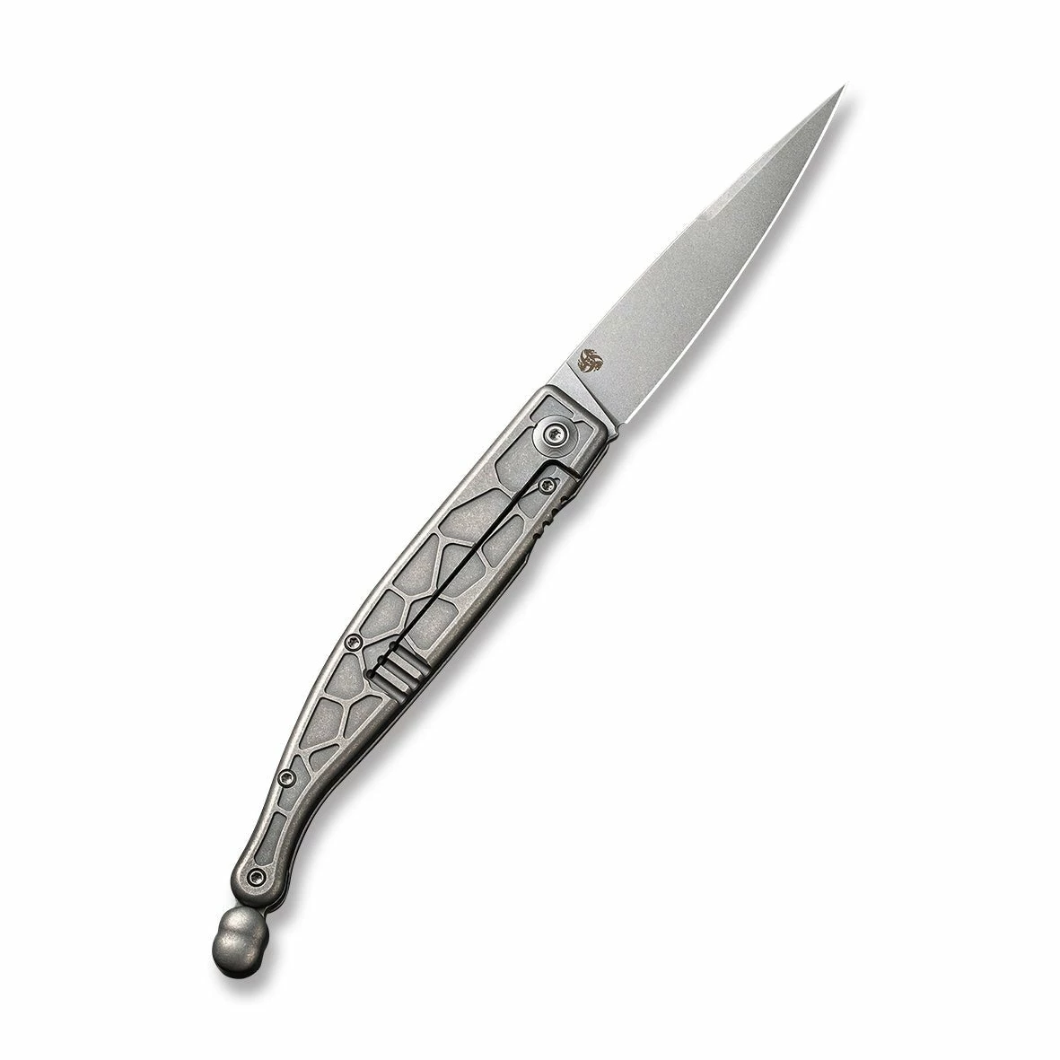 WEKNIFE Roman Front Flipper Knife Titanium Handle(3.95" CPM S35VN Blade) 2008B 4 WEKNIFE Roman Front Flipper Knife Titanium Handle(3.95" CPM S35VN Blade) 2008B - Image 2