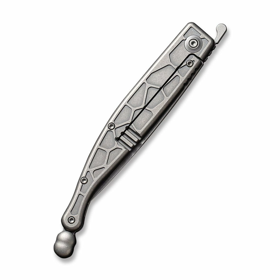 WEKNIFE Roman Front Flipper Knife Titanium Handle(3.95" CPM S35VN Blade) 2008B 8 WEKNIFE Roman Front Flipper Knife Titanium Handle(3.95" CPM S35VN Blade) 2008B - Image 6