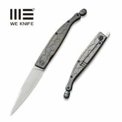 WEKNIFE Roman Front Flipper Knife Titanium Handle(3.95" CPM S35VN Blade) 2008D