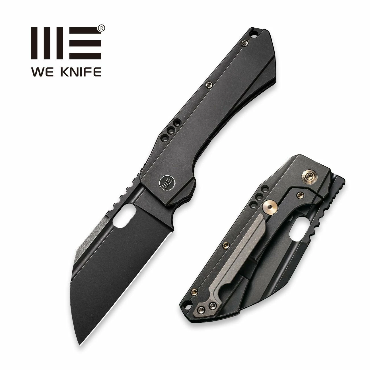 WEKNIFE Roxi 3 Front Flipper Knife Titanium Handle (3.14" CPM S35VN Blade) WE19072-2 3 WEKNIFE Roxi 3 Front Flipper Knife Titanium Handle (3.14" CPM S35VN Blade) WE19072-2