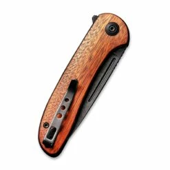 WEKNIFE Saakshi Flipper Knife Wood Handle (3.30" CPM 20CV Blade) WE20020C-3 -WE KNIFE Sales weknife saakshi flipper knife wood handle 330 cpm 20cv blade we20020c 3 410703